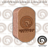 2 Pound Copper Bar - Element / Copperhead Design