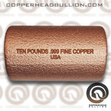 10 Pound Copper Rod - Copperhead Design
