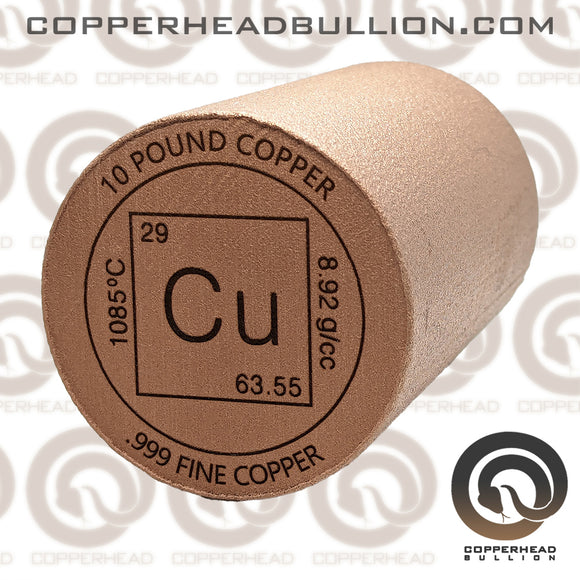 10 Pound Copper Rod - Element Design