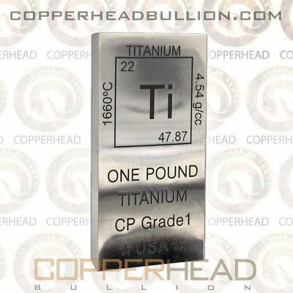 1 Pound Fine Titanium Bar - Element Design