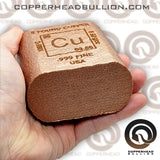5 Pound Cast Copper Bar - Element Design