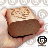 5 Pound Cast Copper Bar - Element Design