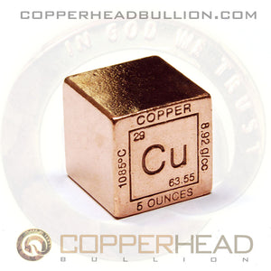 5 oz Copper Cube - Element Design