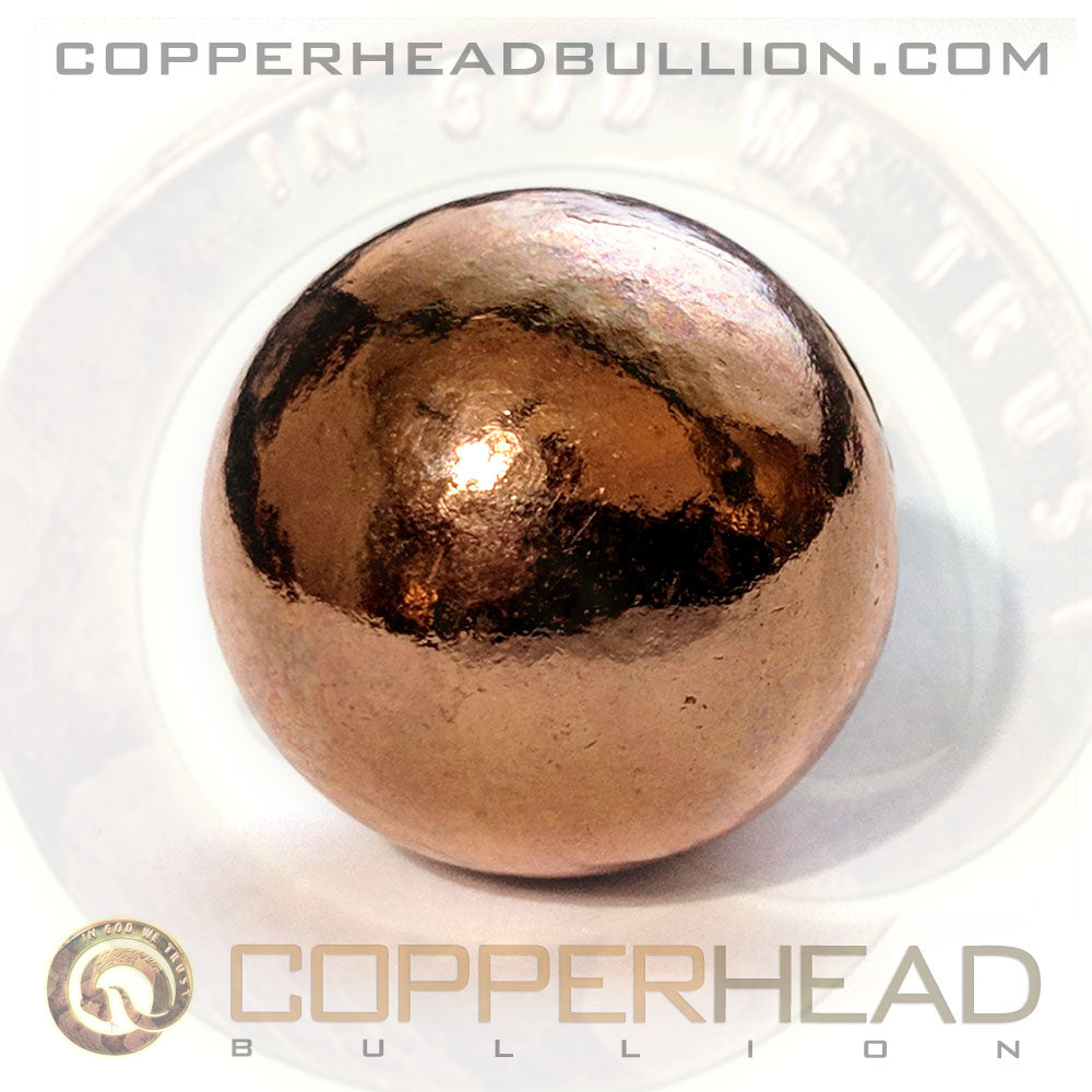 Copper Spheres Copperhead Bullion