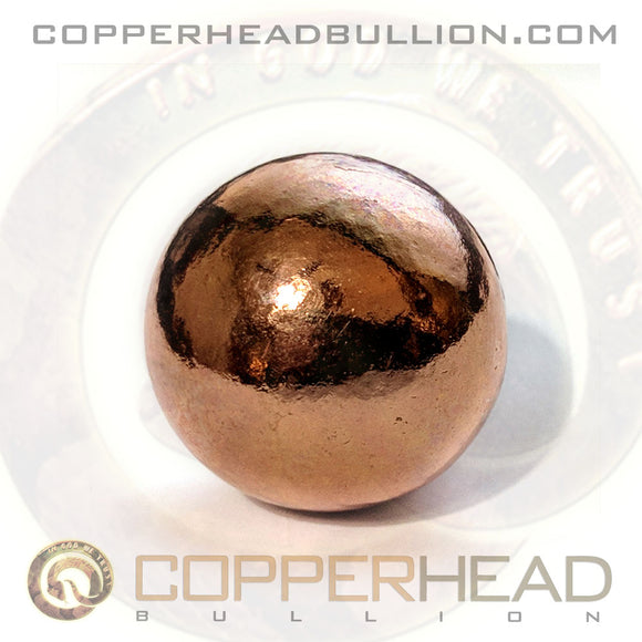 4 oz Copper Sphere